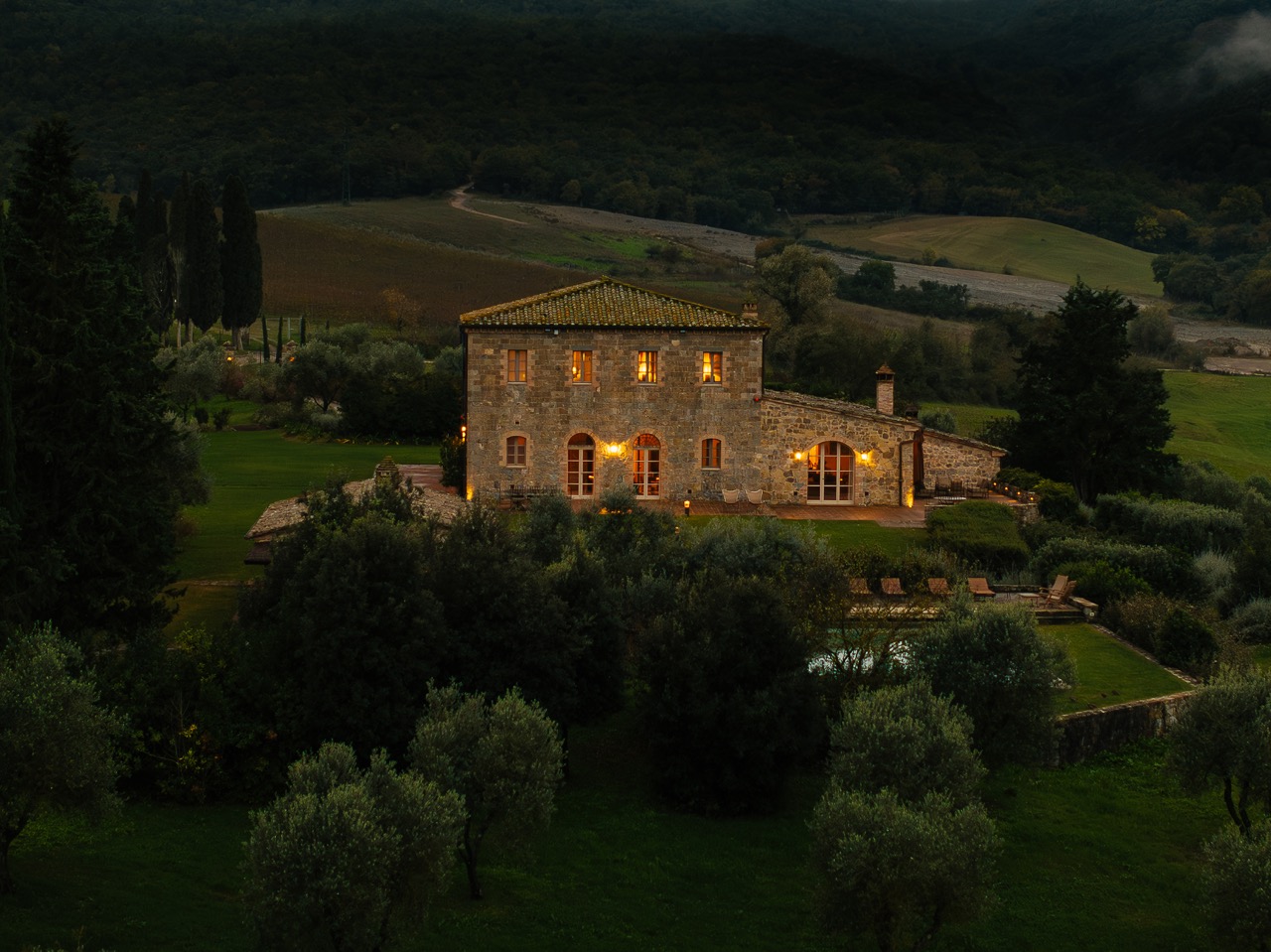 A private villa at Rosewood Castiglion del Bosco